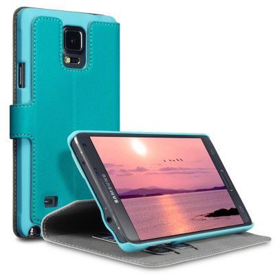 Terrapin Slim PlånboksFodral till Samsung Galaxy Note 4 (LjusBlå)
