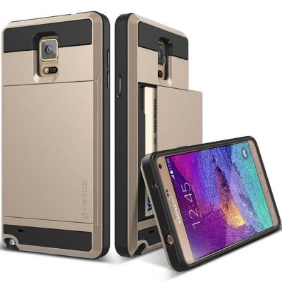 Verus Damda Slide Skal till Samsung Galaxy Note 4 - Gold