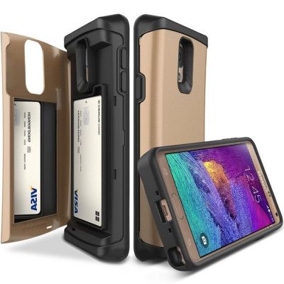 Verus Damda Veil skal med spegel till Samsung Galaxy Note 4 - Gold