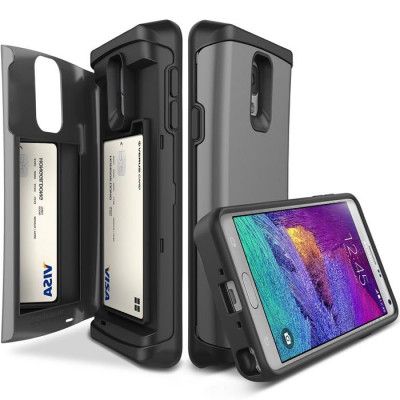 Verus Damda Veil skal med spegel till Samsung Galaxy Note 4 - Grå