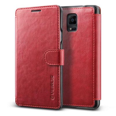 Verus Dandy Layered Plånboksfodral till Samsung Galaxy Note 4 - Wine
