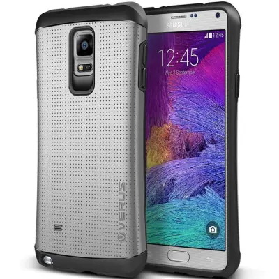 Verus Thor Heavy Drop Skal till Samsung Galaxy Note 4 (Silver)