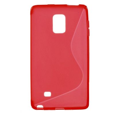 Flexicase Skal till Samsung Galaxy Note Edge - Röd