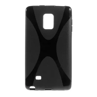 Flexicase Skal till Samsung Galaxy Note Edge (X-Line Svart)