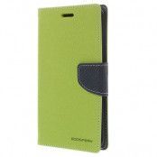 Mercury Fancy Diary Plånboksfodral till Samsung Galaxy Note Edge - Grön