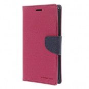 Mercury Fancy Diary Plånboksfodral till Samsung Galaxy Note Edge - Magenta
