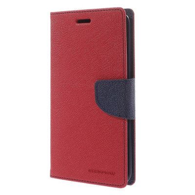 Mercury Fancy Diary Plånboksfodral till Samsung Galaxy Note Edge - Röd