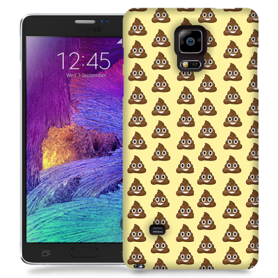 Skal till Samsung Galaxy Note Edge - Emoji - Bajs