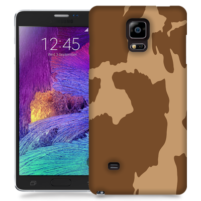 Skal till Samsung Galaxy Note Edge - Kossa - Brun