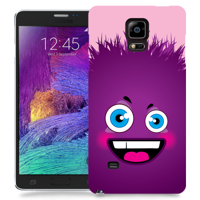 Skal till Samsung Galaxy Note Edge - Lila monster