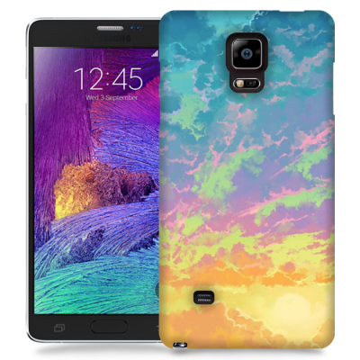 Skal till Samsung Galaxy Note Edge - Målning Himmel