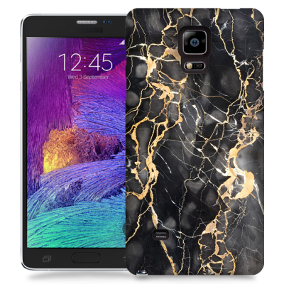 Skal till Samsung Galaxy Note Edge - Marble - Grå