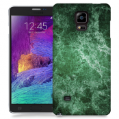 Skal till Samsung Galaxy Note Edge - Marble - Grön