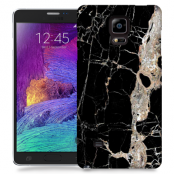 Skal till Samsung Galaxy Note Edge - Marble - Svart