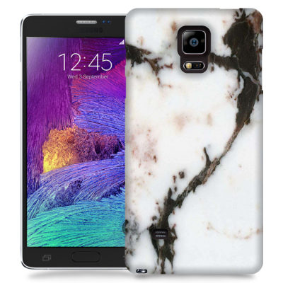 Skal till Samsung Galaxy Note Edge - Marble - Vit