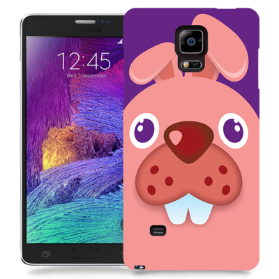 Skal till Samsung Galaxy Note Edge - Rosa kanin