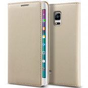 Verus Crayon Plånboksfodral till Samsung Galaxy Note Edge - Beige