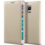 Verus Crayon Plånboksfodral till Samsung Galaxy Note Edge - Beige