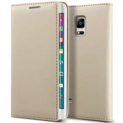 Verus Crayon Plånboksfodral till Samsung Galaxy Note Edge - Beige