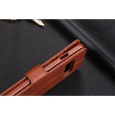 AZNS Plånboksfodral till Samsung Galaxy S10 Plus - Brun