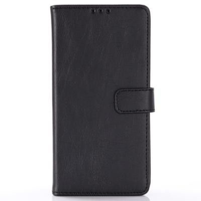 Crazy Horse Plånboksfodral till Samsung Galaxy S10 Plus - Svart