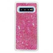 Glitter Skal till Samsung Galaxy S10 Plus - Rosa