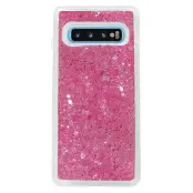 Glitter Skal till Samsung Galaxy S10 Plus - Rosa