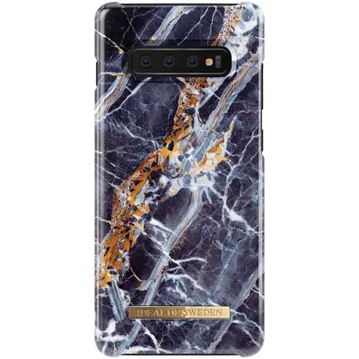 iDeal of Sweden Fashion Case Samsung Galaxy S10 Plus - Midnight Blue Marble