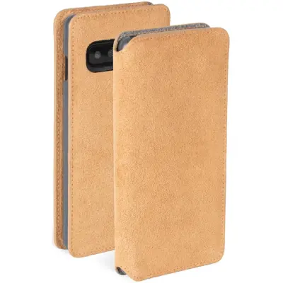 Krusell Broby 4 Card Slimwallet Samsung Galaxy S10 Plus - Cognac