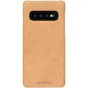 Krusell Broby Cover Samsung Galaxy S10 Plus - Cognac