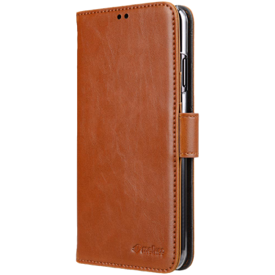 Melkco Wallet Case Samsung Galaxy S10 Plus - Brun