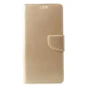Mercury Goospery Bravo Plånboksfodral till Samsung Galaxy S10 Plus - Guld