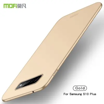Mobilskal | Galaxy S10+ | Mofi | Mofi Shield Ultra-Slim Guld