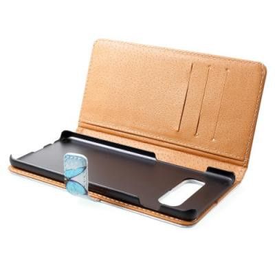 Plånboksfodral för Samsung Galaxy S10 Plus - Fjäril på vatten