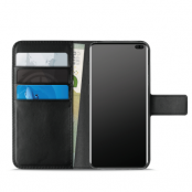 Puro Milano EcoLeather Wallet Samsung Galaxy S10 Plus - Svart