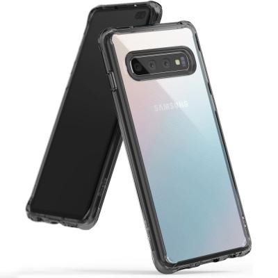 Ringke Fusion Shock Absorption Skal till Samsung Galaxy S10 Plus - Grey