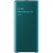 Samsung Clear View Fodral till Samsung Galaxy S10 Plus - Grön