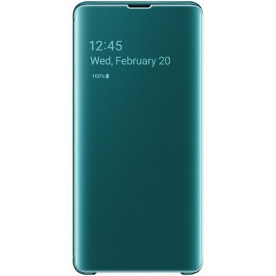 Samsung Clear View Fodral till Samsung Galaxy S10 Plus - Grön