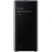 Samsung Clear View Fodral till Samsung Galaxy S10 Plus - Svart