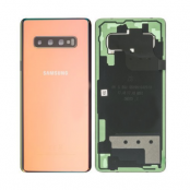 Samsung Galaxy S10 Plus Baksida - Canary Yellow
