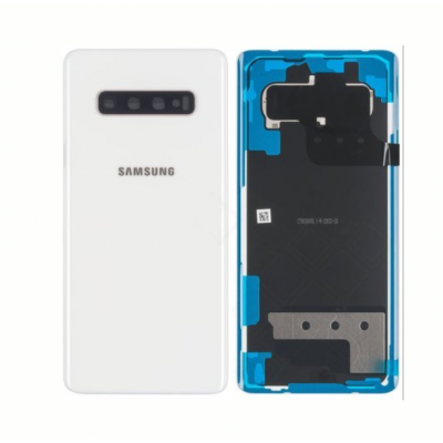 Samsung Galaxy S10 Plus Baksida - Ceramic Vit