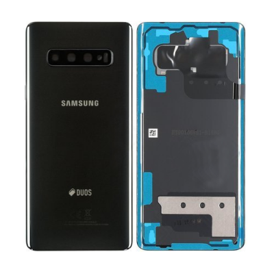 Samsung Galaxy S10 Plus Baksida Duos - Ceramic Svart