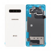 Samsung Galaxy S10 Plus Baksida Duos - Ceramic Vit