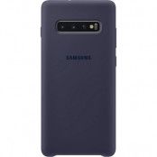 Samsung Galaxy S10 Plus Silikonskal Original - Arktisk Blå