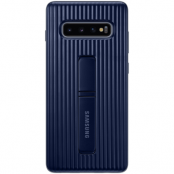 Samsung Protective Standing Cover för Samsung Galaxy S10 Plus - Svart-Blå