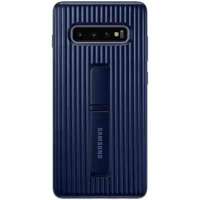 Samsung Protective Standing Cover för Samsung Galaxy S10 Plus - Svart-Blå