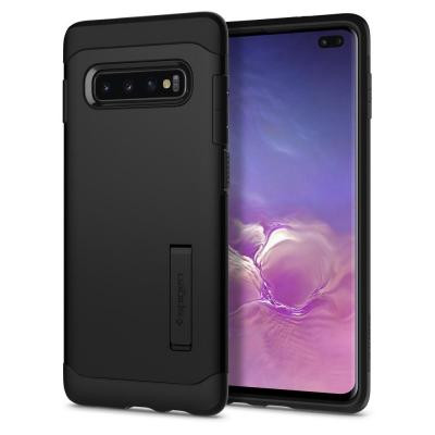 SPIGEN Slim Armor Skal till Samsung Galaxy S10 Plus - Svart