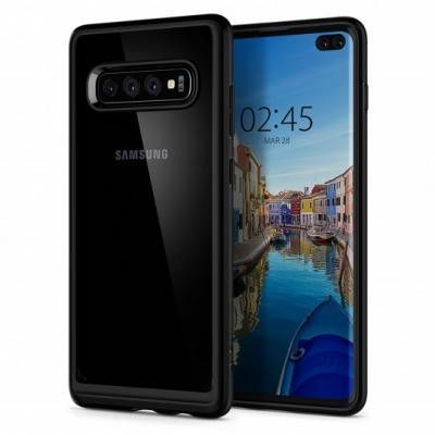 Spigen Ultra Hybrid Skal till Samsung Galaxy S10 Plus - Svart