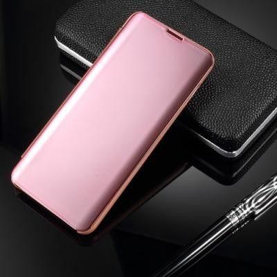 Window Mirror Fodral till Samsung Galaxy S10 Plus - Roséguld