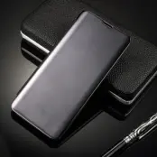 Window Mirror Fodral till Samsung Galaxy S10 Plus - Svart